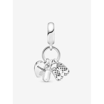 Pandora Silver Baby Bottle en Shoes bedel 798106CZ