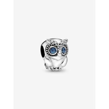 Pandora Silver Sprankelende Uil bedel 798397NBCB