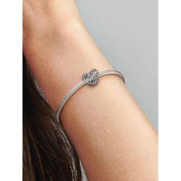 Pandora Silver Familie Hart bedel 798571C00