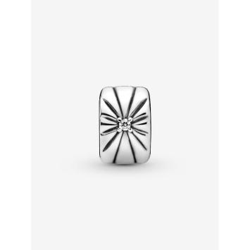 Pandora clip Silver Sparkling Sunburst 798614C01