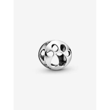 Pandora Silver Opengewerkte Pootafdruk bedel 798869C00