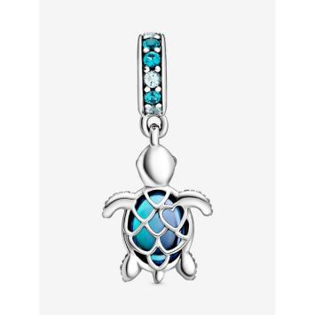 Pandora Silver Muranoglazen Zeeschildpad bedel 798939C01