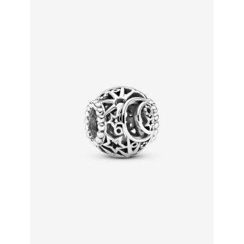 Pandora Silver Opengewerkte Zon, Sterren en Maan bedel 799183C00
