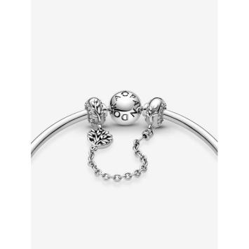 Pandora Veiligheidsketting Silver Heart Family Tree 799293C00
