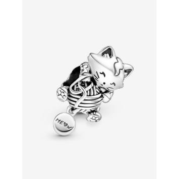 Pandora Silver Kitten & Bol Wol bedel 799535C00