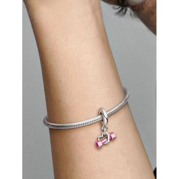 Pandora Silver Kreeft Dumbbell en Hart 799545C01
