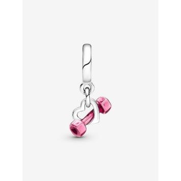Pandora Silver Kreeft Dumbbell en Hart 799545C01