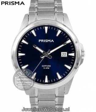 P.1719 Prisma Heren Horloge Titanium
