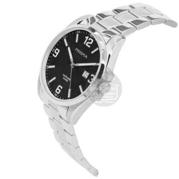 Prisma Herenhorloge P1146 Stainless Steel Zwart