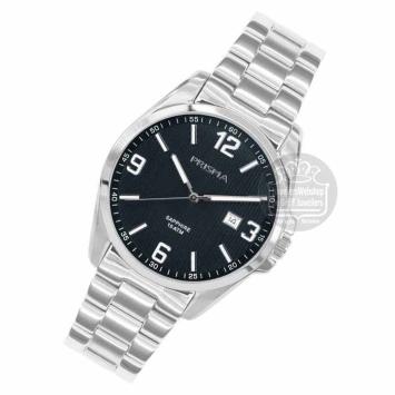 Prisma Herenhorloge P1147 Stainless Steel Blauw