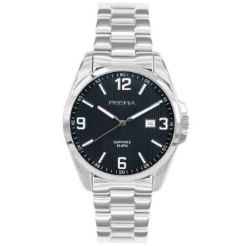 Prisma Herenhorloge P1147 Stainless Steel Blauw