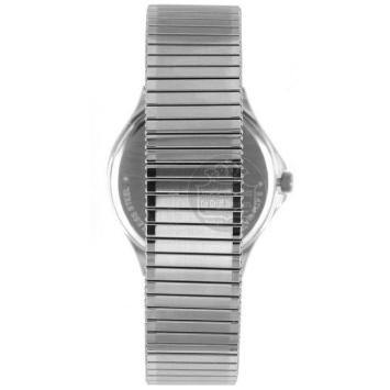 Prisma Herenhorloge P168554VG rekband staal Wit