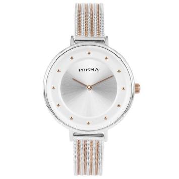 Prisma Dameshorloge P1876 Stainless Steel Bicolor