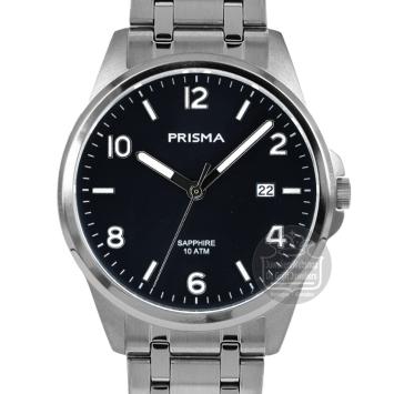 Prisma Herenhorloge P1412 Stainless Steel Zwart