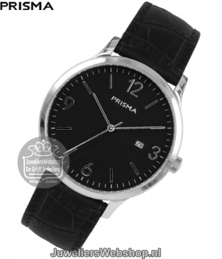 Prisma horloge P1630 Signature Carbon Heren
