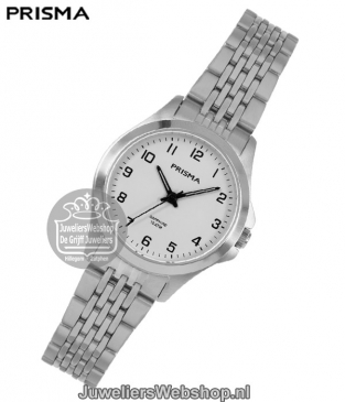 Prisma horloge P1550 Stainless Steel Dames