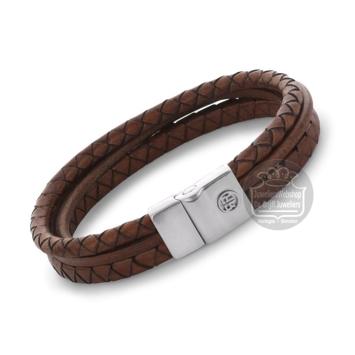 rebel & rose Full Metal Premium Combo 12 mm armband RR-M0056-S-L