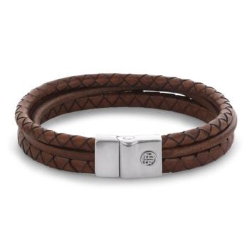 rebel & rose Full Metal Premium Combo 12 mm armband RR-M0056-S-L