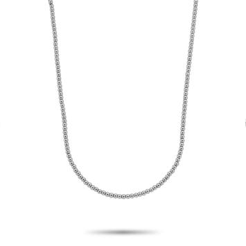 Rebel and Rose Necklace Silver Shine 3mm RR-NL045-S-42