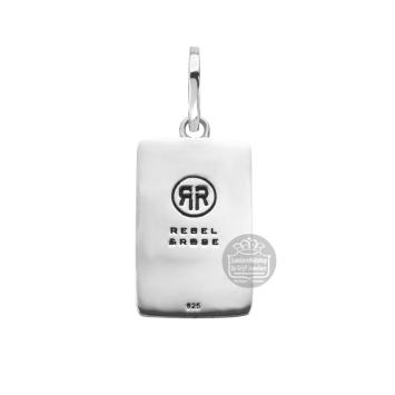 Rebel and Rose Hanger RR-PD013-S Zilver Pendant Tag