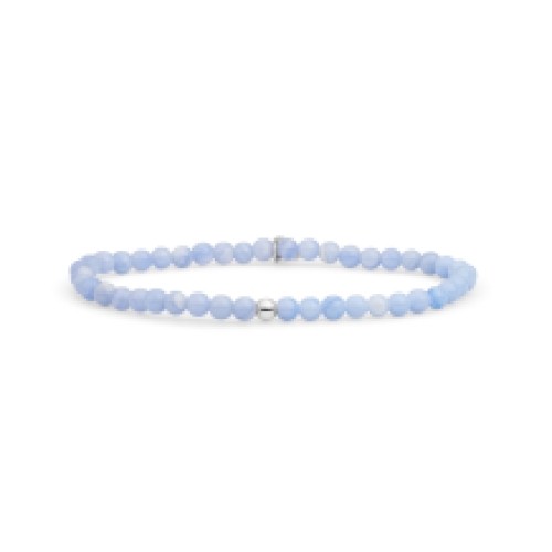 sparkling jewels armband Blue Lace Agate saturn small 4mm sb-gem47-add-4mm