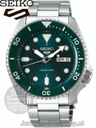 Seiko groene wijzerplaat sale