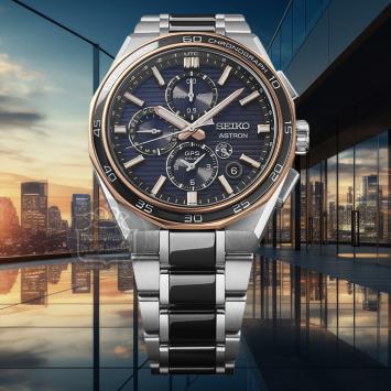 seiko astron SSH180J1 gps solar horloge heren