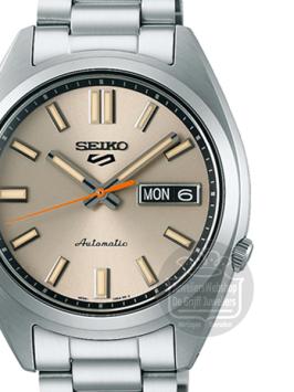 Seiko 5 Sports Automatic horloge SRPK91K1 Crème