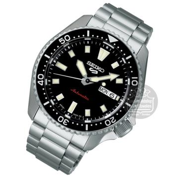 Seiko 5 Sports Automatic horloge SRPL85K1 zwart
