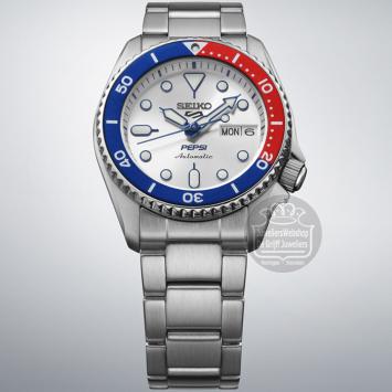 Seiko 5 Sports Automatic horloge SRPL99K1 Pepsi