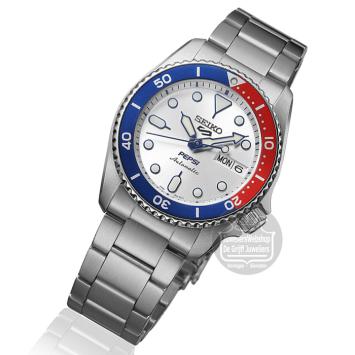 Seiko 5 Sports Automatic horloge SRPL99K1 Pepsi