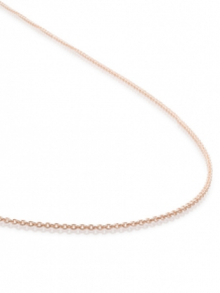 sparkling jewels minimal editions ketting anchor chain rose gold snrgm060