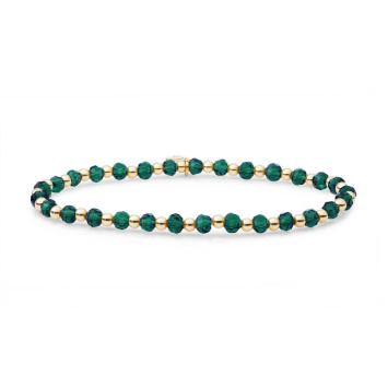 sparkling jewels armband Petrol Green Quartz interstellar SBG-GEM52-3MM-MIX