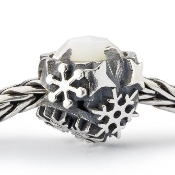 trollbeads kraal Sneeuwbal TAGBE-00293 zilver