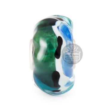 Trollbeads Spiegel Van Sereniteit glas kraal TGLBE-20446