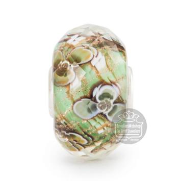 Trollbeads Bloemen bij Dageraad glas kraal TGLBE-30145