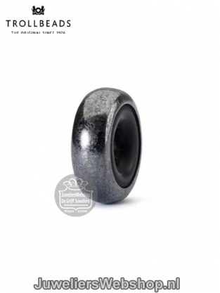 Trolbeads stopper TAGBE-00139 zilver geoxideerd