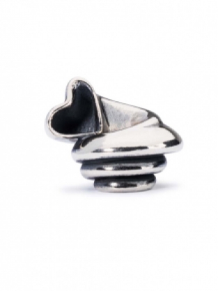 Trollbeads TAGBE-20069 Hartvormige hoornschelp