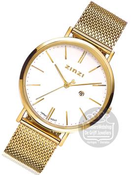 Zinzi ZIW407M Retro Horloge Goud