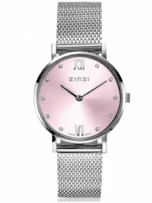 Zinzi Horloge Roze Horloge Dames ZINZI Horloge ROMAN GOUD ZIW510M
