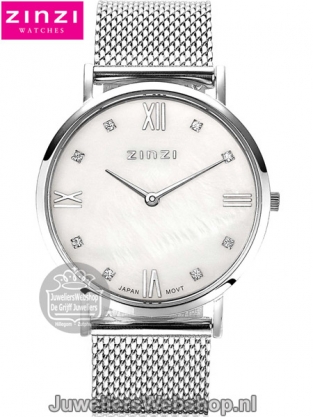 Zinzi ZIW521 Roman Horloge Parelmoer