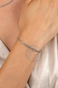 zinzi ZIA2648 armband schakel zilver