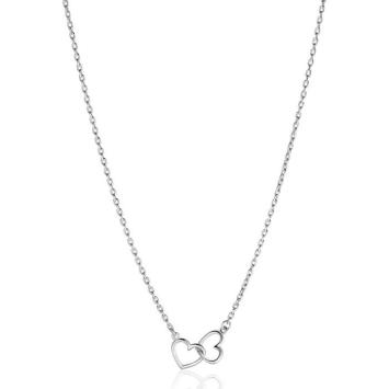 zinzi collier met open hartjes ZIC2513 