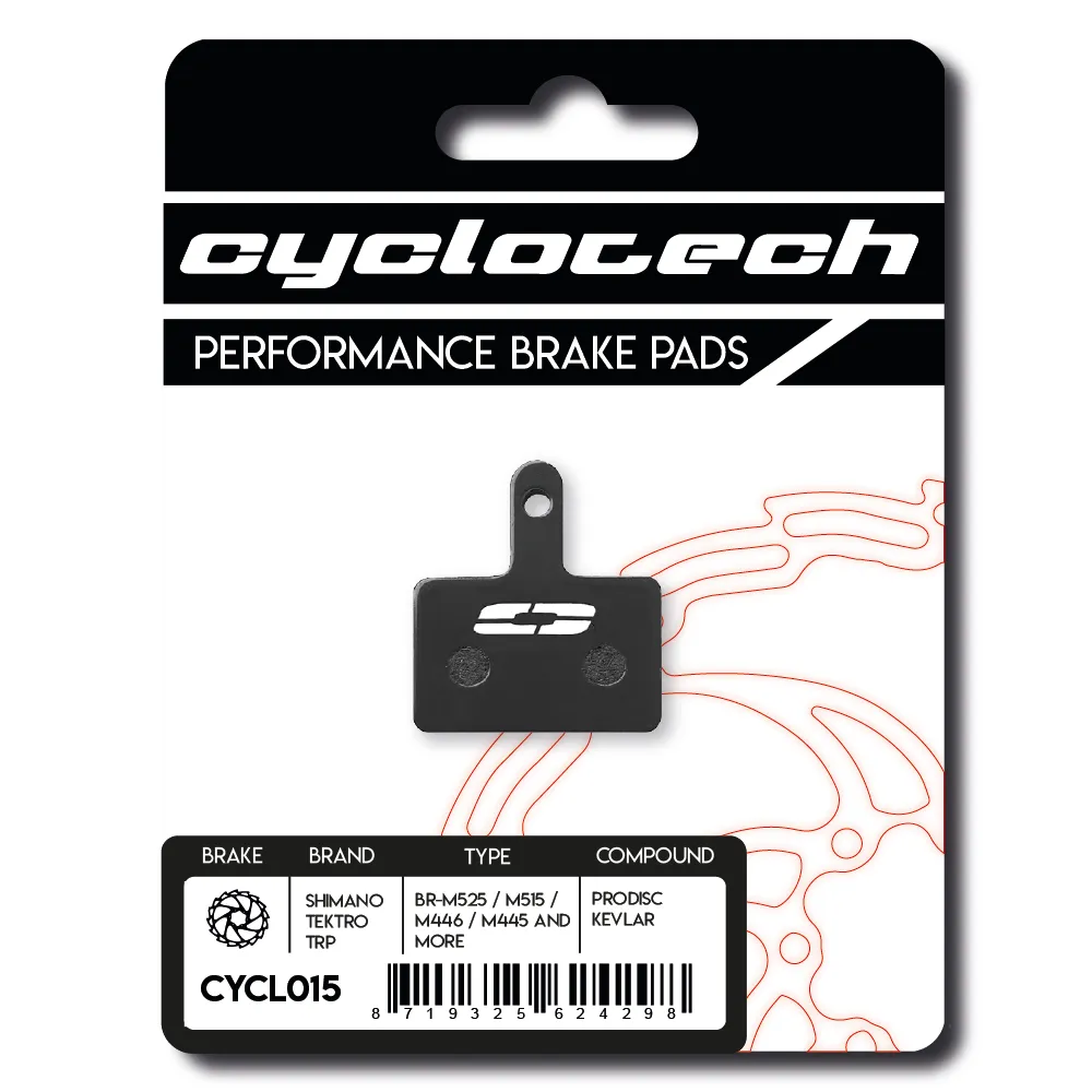 Cyclotech Prodisc Kevlar remblokken voor o.a. Shimano SLX DEORE BR
