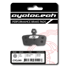 Sram Code - Code R - Code RSC organische remblokken. Cyclotech Prodisc Kevlar Sram Code - Code R - Code RSC organische remblokken. Cyclotech Prodisc Kevlar