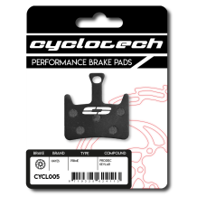 Hayes Prime remblokken organisch, Cyclotech Prodisc Kevlar.