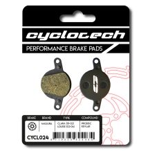 Magura Clara (01-02) + Louise (02-06) Remblokken organisch, Cyclotech Prodisc Kevlar.