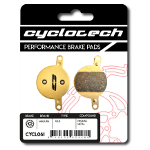 Magura Julie Remblokken sintered, Cyclotech Prodisc Metal.