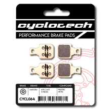 Urban Arrow CME5 remblokken (4st) sintered, Cyclotech Prodisc Metal. Urban Arrow CME5 remblokken (4st) sintered, Cyclotech Prodisc Metal.