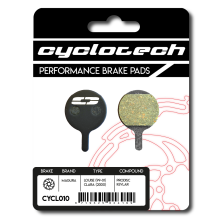 Magura Louise (99-01) + Clara (2000) Remblokken organisch, Cyclotech Prodisc Kevlar.